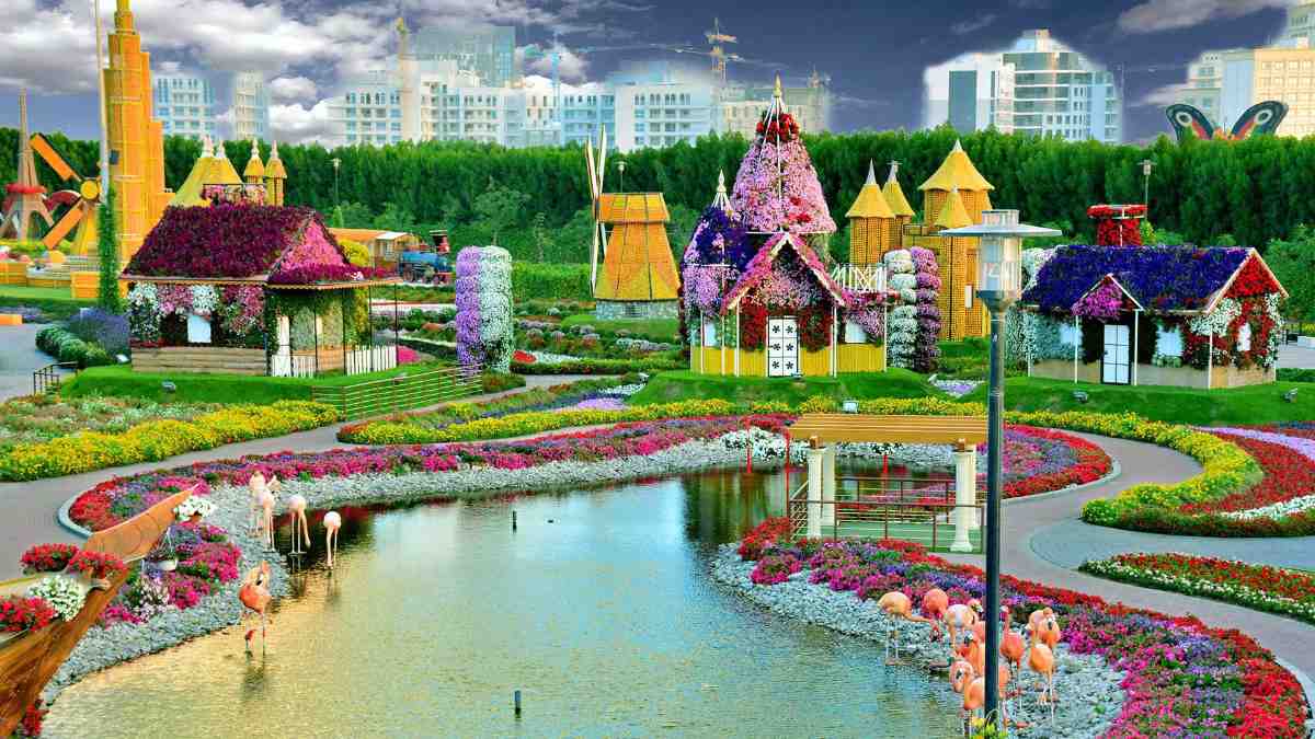 قیمت بلیط ورودی باغ گل معجزه دبی