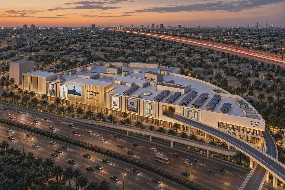 دبي ريتيل تكشف عن مركز "سكاي لايت" التجاري الجديد على طريق الخيل