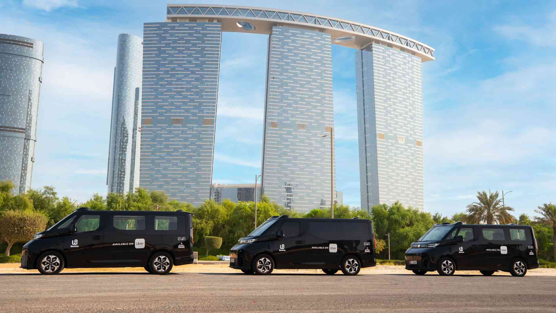 Uber welcomed the world of robots in Abu Dhabi.