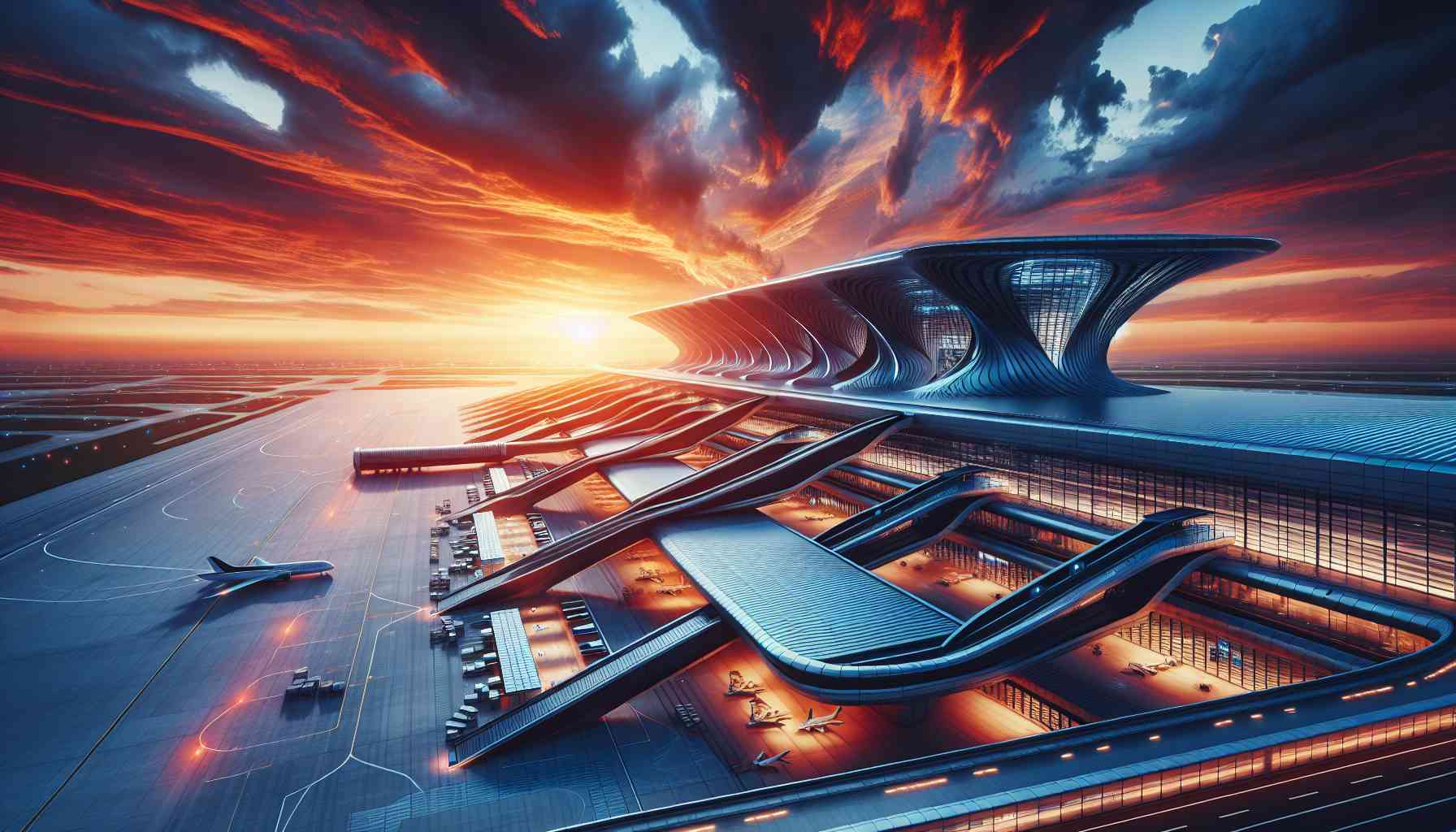 Dubai's New Airport: A Journey to the Future Without Contact