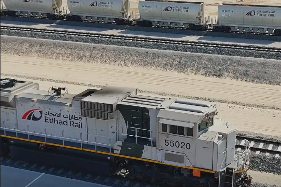 Etihad Rail launches direct cargo service linking Fujairah to Abu Dhabi's Industrial City